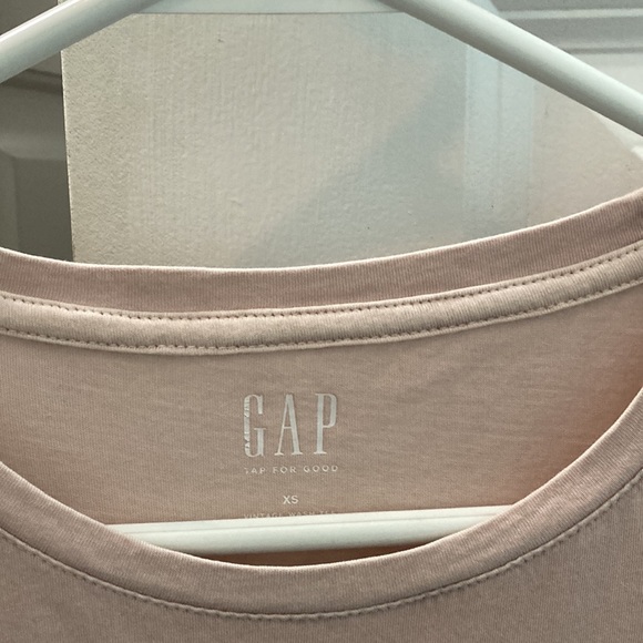 Light Pink Gap Vintage Wash Tee Shirt Top - Picture 3 of 14